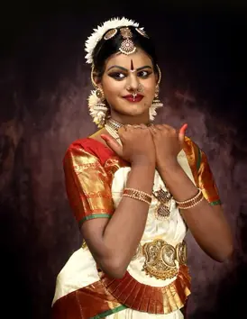 Classical dance portrait, close and expressive